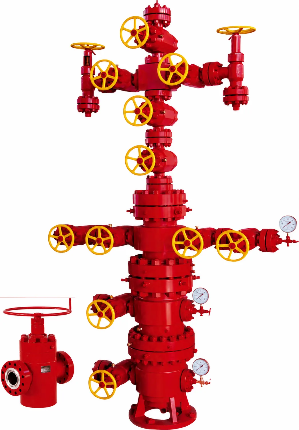 API 6A wellhead and Christmas-tree assembly