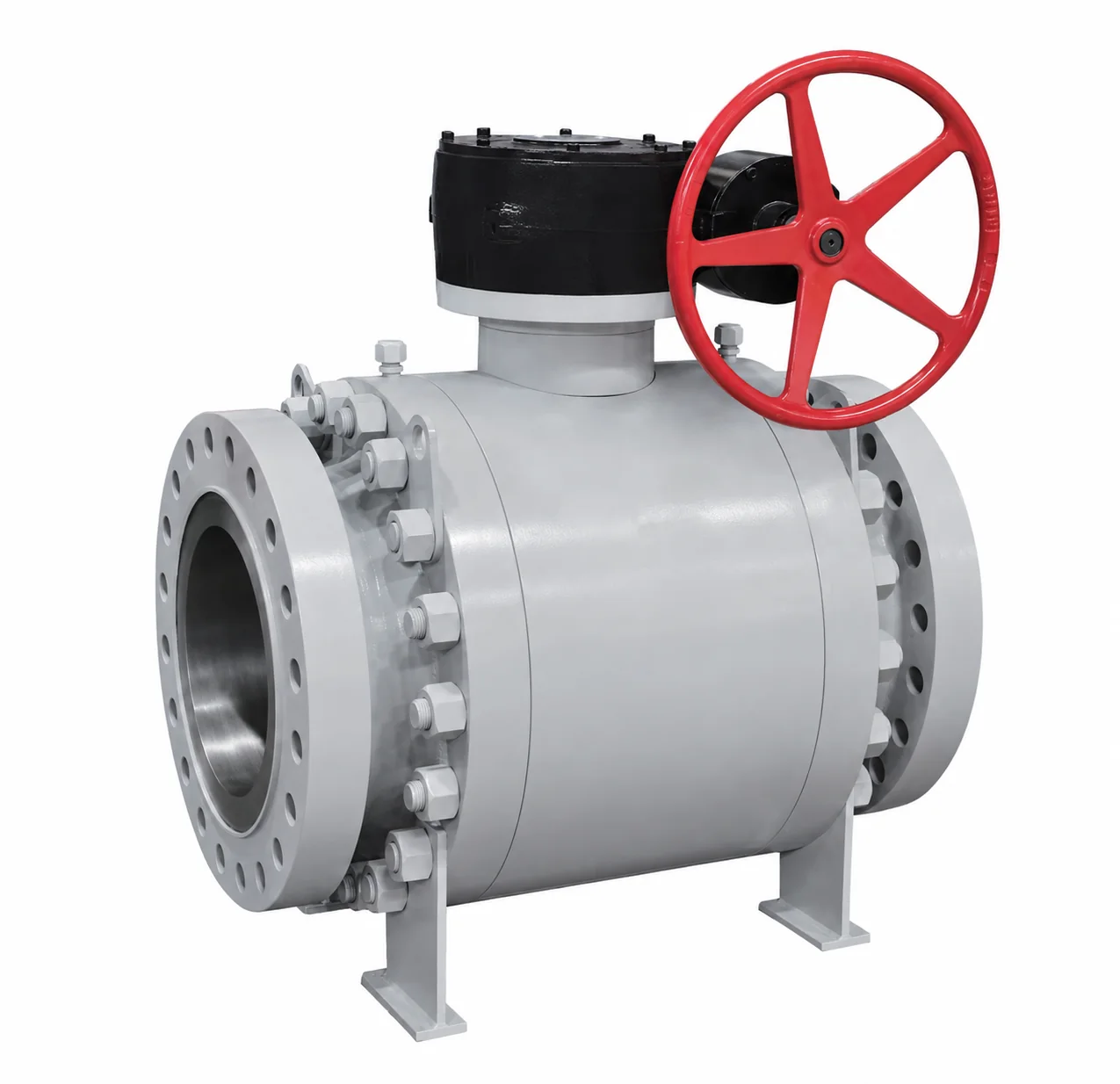Trunnion ball valve